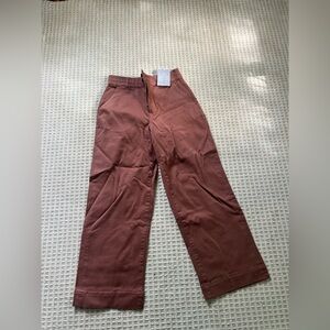 New with tags the organic wide leg pant